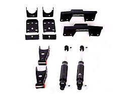 Lowering Kit with Bolt-On C-Notch; 7-Inch Rear (99-06 Sierra 1500)