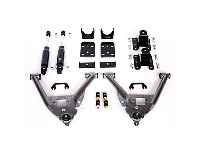 IHC Suspension Lowering Kit; 3-Inch Front / 5-Inch Rear (07-13 Silverado 1500 Extended Cab, Crew Cab)
