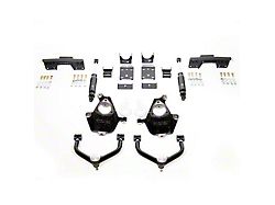 IHC Suspension Lowering Kit with Bolt-On C-Notch; 3-Inch Front / 5-Inch Rear (99-06 4WD Silverado 1500)