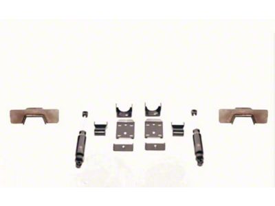 IHC Suspension Lowering Kit with Weld-On C-Notch; 5-Inch Rear (99-06 Silverado 1500)