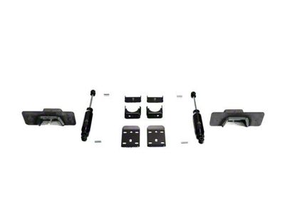 IHC Suspension Lowering Kit with Weld-On C-Notch; 6-Inch Rear (07-18 Silverado 1500 Regular Cab)