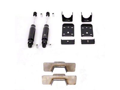 IHC Suspension Lowering Kit with Weld-On C-Notch; 6-Inch Rear (99-06 Silverado 1500)