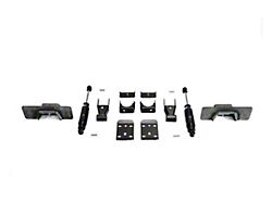 Lowering Kit with Weld-On C-Notch; 7-Inch Rear (07-18 Silverado 1500 Regular Cab)
