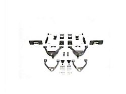 Lowering Kit with Weld-On C-Notch; 5-Inch Front / 7-Inch Rear (07-16 Silverado 1500 Regular Cab w/ Stock Cast Steel Control Arms)