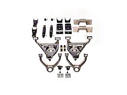 Lowering Kit with Weld-On C-Notch; 5-Inch Front / 7-Inch Rear (99-06 2WD Silverado 1500)
