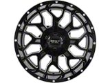 Impact Wheels 813 Gloss Black Milled 6-Lug Wheel; 20x10; -12mm Offset (07-13 Sierra 1500)