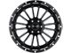 Impact Wheels 833 Gloss Black Milled 6-Lug Wheel; 20x10; -12mm Offset (07-13 Sierra 1500)