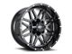 Impact Wheels 806 Gloss Black Milled 6-Lug Wheel; 22x12; -44mm Offset (07-14 Tahoe)