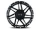Impact Wheels 820 Gloss Black Milled 6-Lug Wheel; 20x10; -12mm Offset (07-14 Tahoe)