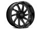 Impact Wheels 825 Gloss Black Milled 6-Lug Wheel; 20x10; -12mm Offset (07-14 Tahoe)