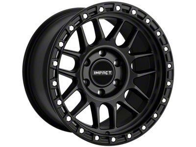 Impact Wheels 8808 Satin Black 6-Lug Wheel; 17x9; 0mm Offset (07-14 Tahoe)