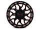 Impact Wheels 813 Gloss Black and Red Milled 6-Lug Wheel; 20x10; -12mm Offset (07-14 Yukon)