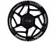 Impact Wheels 826 Gloss Black Milled 6-Lug Wheel; 20x10; -12mm Offset (07-14 Yukon)