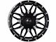 Impact Wheels 819 Gloss Black Milled 5-Lug Wheel; 17x9; 0mm Offset (09-18 RAM 1500)