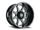 Impact Wheels 804 Gloss Black Milled 6-Lug Wheel; 20x10; -12mm Offset (15-20 Yukon)