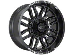 Impact Wheels 827 Matte Black 6-Lug Wheel; 20x10; -12mm Offset (23-25 Colorado)
