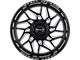 Impact Wheels 829 Gloss Black Milled 8-Lug Wheel; 20x10; -19mm Offset (17-22 F-250 Super Duty)