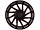 Impact Wheels 811 Gloss Black and Red Milled 6-Lug Wheel; 20x10; -12mm Offset (19-24 RAM 1500)