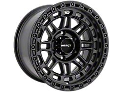 Impact Wheels 8806 Satin Black 6-Lug Wheel; 17x9; 0mm Offset (24-25 Ranger)