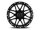 Impact Wheels 806 Gloss Black Milled 6-Lug Wheel; 22x12; -44mm Offset (19-24 Sierra 1500)