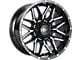 Impact Wheels 819 Gloss Black Milled 6-Lug Wheel; 17x9; -12mm Offset (07-14 Tahoe)