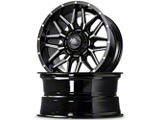 Impact Wheels 819 Gloss Black Milled 6-Lug Wheel; 20x10; -12mm Offset (21-26 Yukon)