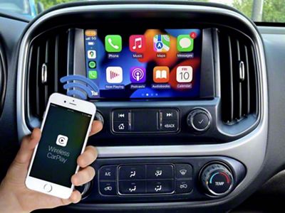 Infotainment IOR to IOU GPS Navigation Wireless CarPlay and Android Auto Upgrade with SiriusXM (19-22 Colorado)