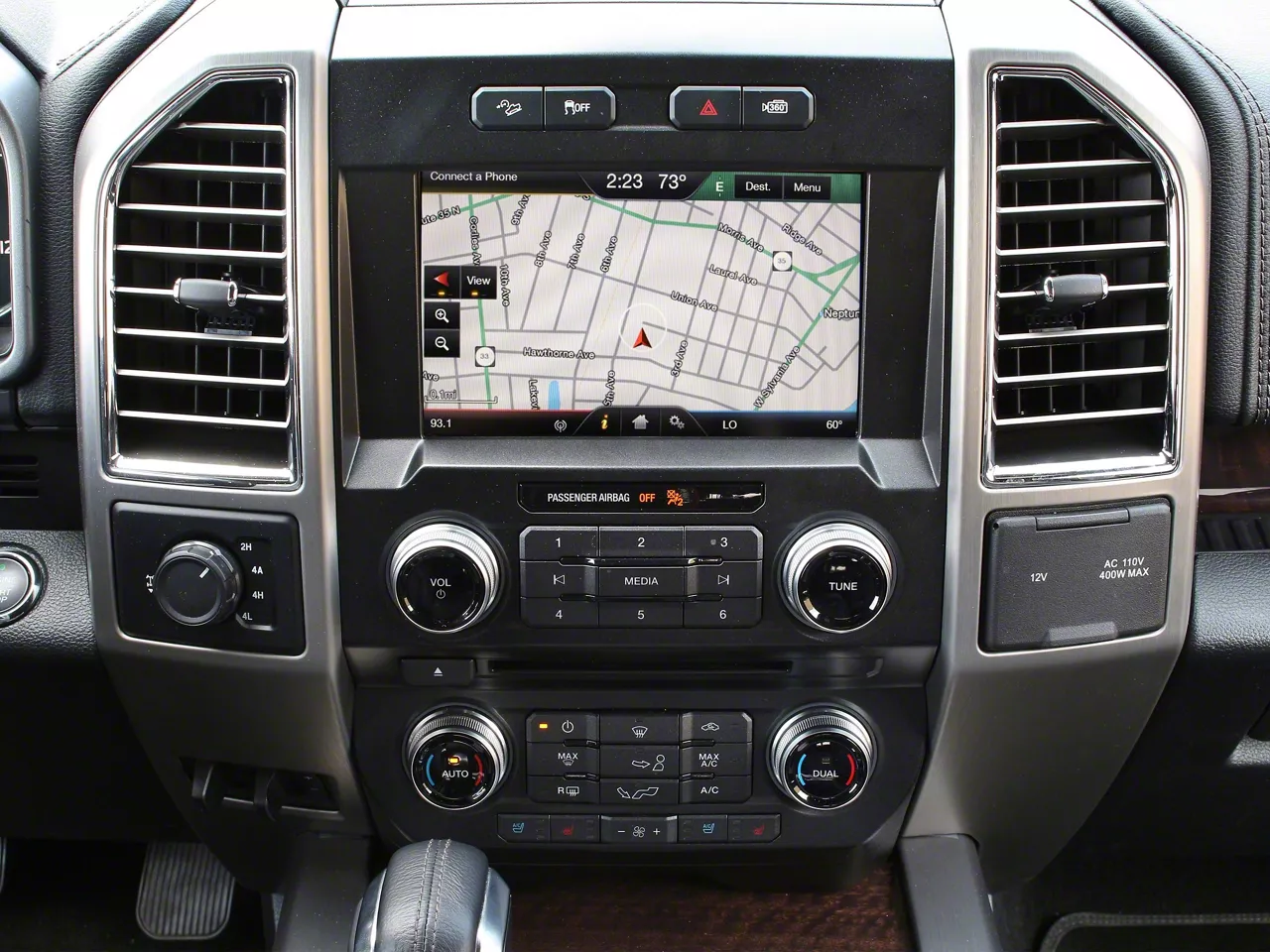 Infotainment F-150 4 to 8-Inch MyFord Touch Sync 2 GPS Navigation ...