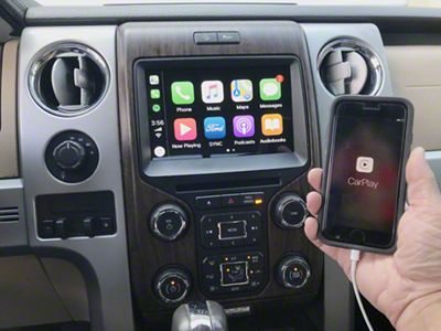 Infotainment 4 to 8-Inch Sync 3 Touchscreen Upgrade without GPS Navigation (13-14 F-150)