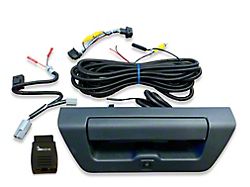 Infotainment TailGate Handle Backup Camera Kit with OBD Genie Rear View Camera Programmer (15-17 F-150 w/ 4-Inch Display)