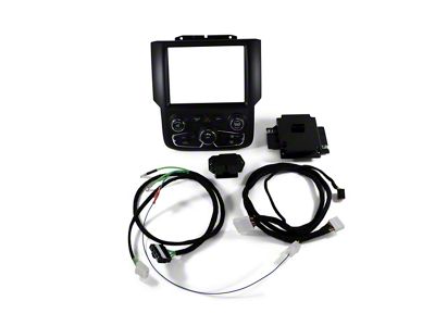 Infotainment Factory 8.4 Radio Bezel Upgrade Kit for 4-Speed Blower Fan Speed (13-17 RAM 1500)