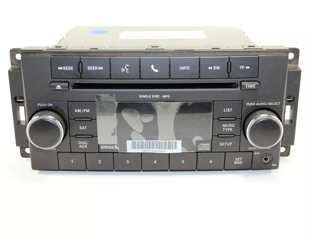 Infotainment Mopar RES 130S CD Player Radio (09-12 RAM 1500)