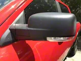 Infotainment 6x9 Power Folding Mirrors; Textured Black (13-15 RAM 1500)