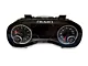 Infotainment Speedometer EVIC Instrument Panel Cluster; Charcoal (19-24 RAM 1500)