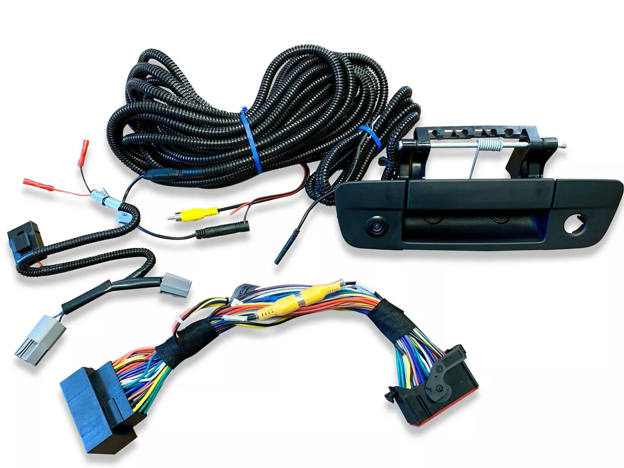 Infotainment RAM 1500 TailGate Handle Backup Camera Kit without Programmer CCAMA09 + CINTC4T