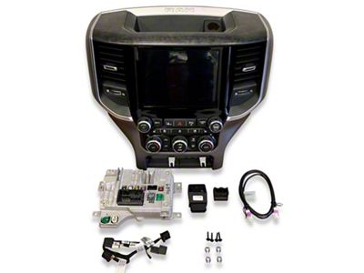 Infotainment UAV Radio Uconnect 4C NAV with 8.4-Inch Display with Apple CarPlay and Android Auto Upgrade (19-24 RAM 1500 Big Horn, Tradesman)