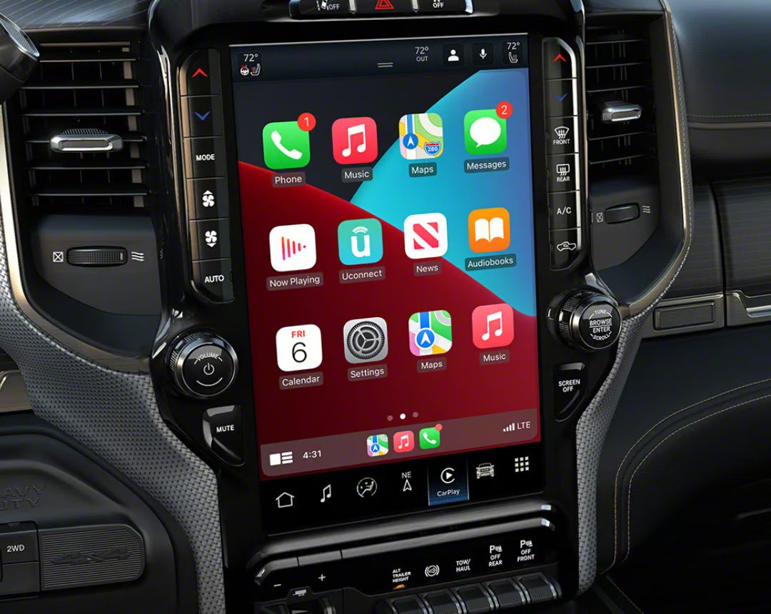 Infotainment RAM 1500 UBQ Uconnect 5 NAV with 12Inch Touchscreen
