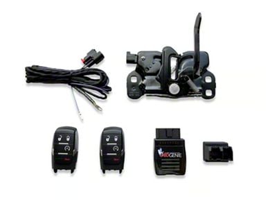 Infotainment Factory OEM Remote Start Upgrade without Hood Latch Wiring or Remote Tailgate Release (19-24 RAM 2500)