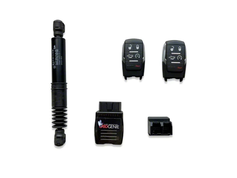 Infotainment RAM 2500 Factory OEM Remote Start Upgrade with Remote Tailgate Release and without