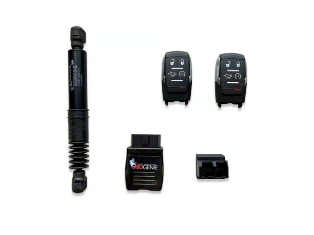 Infotainment Factory OEM Remote Start Upgrade with Remote Tailgate Release and without Hood Latch Wiring (19-24 RAM 2500)