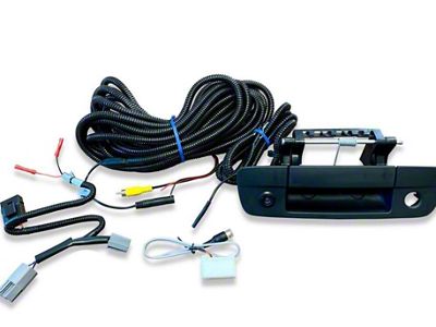 Infotainment TailGate Handle Backup Camera Kit without Programmer (10-12 RAM 2500)