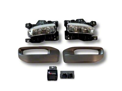 Infotainment Factory OEM Halogen to LED Fog Light Upgrade Kit (19-24 RAM 3500 w/o Front Parking Sensors)