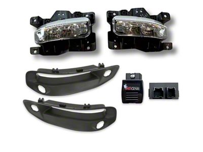 Infotainment Factory OEM Halogen to LED Fog Light Upgrade Kit (19-24 RAM 3500 w/ Front Parking Sensors)