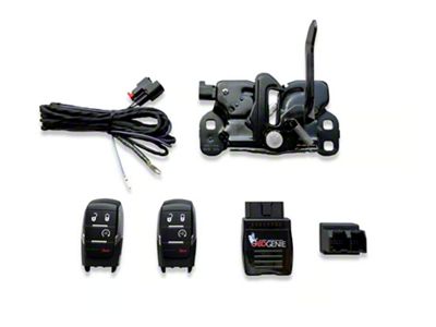Infotainment Factory OEM Remote Start Upgrade without Hood Latch Wiring or Remote Tailgate Release (19-24 RAM 3500)