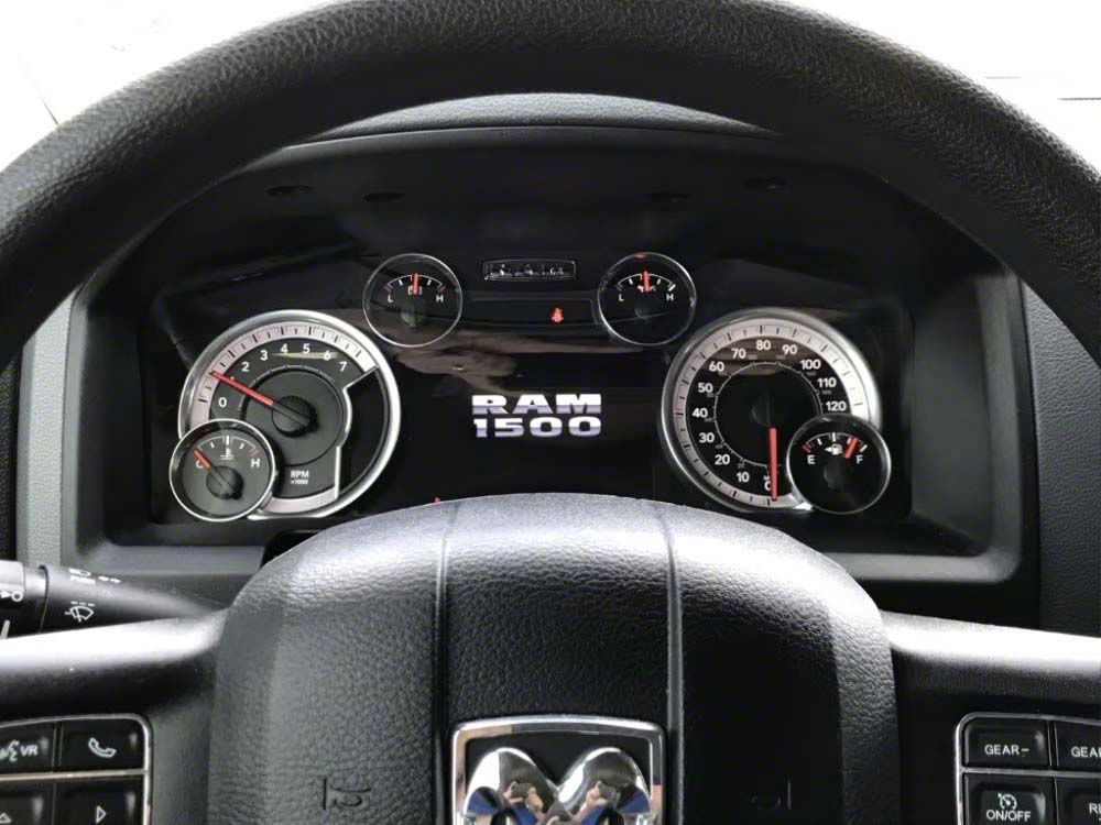 Infotainment RAM 3500 Speedometer EVIC Instrument Panel Cluster; Maroon ...