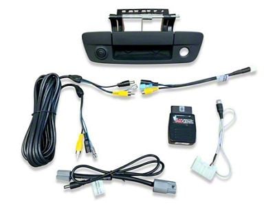Infotainment TailGate Handle Backup Camera Kit with MOPAR Camera (10-12 RAM 3500)