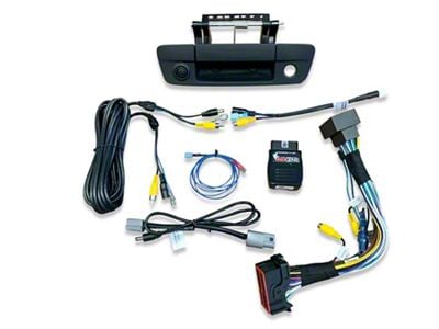 Infotainment TailGate Handle Backup Camera Kit with MOPAR Camera (13-18 RAM 3500)