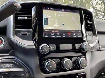 Infotainment UAV Radio Uconnect 4C NAV with 8.40-Inch Display, Apple CarPlay and Android Auto Upgrade (19-20 RAM 3500 Big Horn)