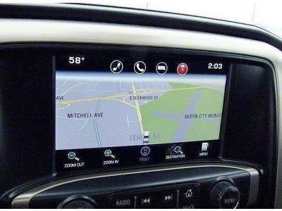 Infotainment IntelliLink IO6 GPS Navigation Radio Upgrade (2015 Sierra 2500 HD w/ 4-Inch Display)