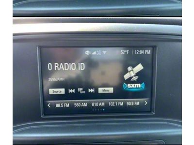Infotainment Factory GM SiriusXM Satellite Radio Kit for Option Code IOB; Hard Mount (16-18 Silverado 1500)